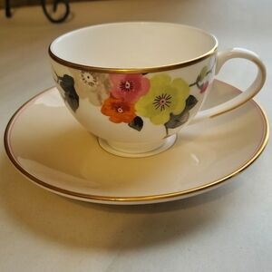 Lenox Kate Spade Waverly Pond cup and saucer. Discontinued.  NWT